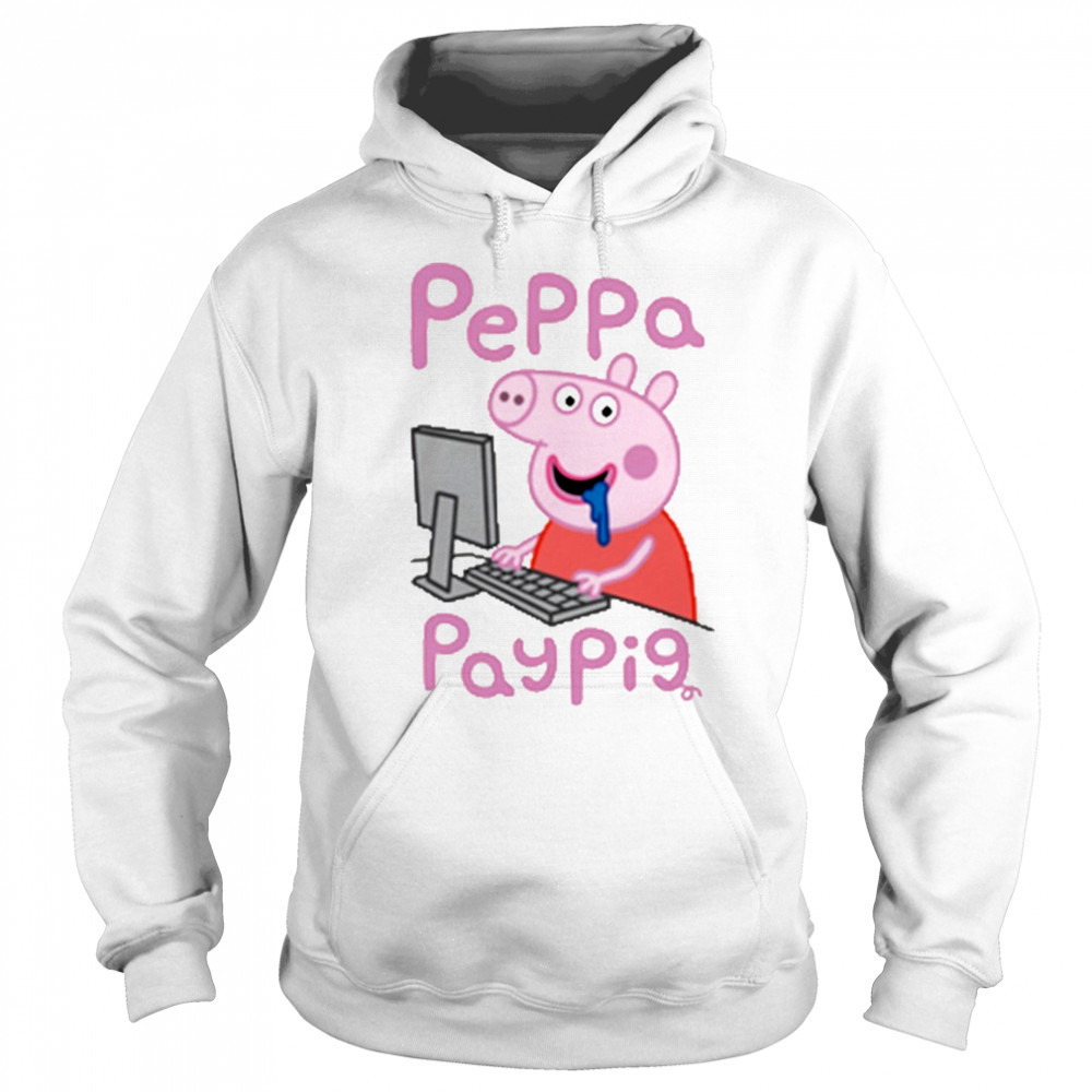 Cartoon Pay Pig shirt Sweatshirt