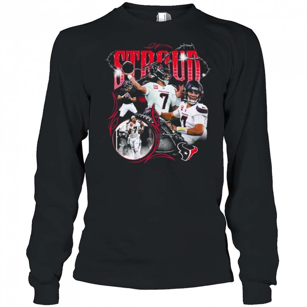 C.J. Stroud Houston Texans Notorious Player Graphic Shirt Long Sleeved