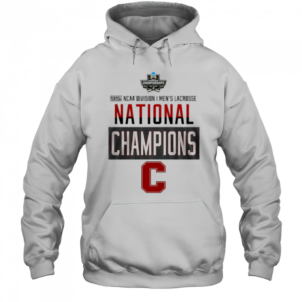 Cornell Big Red 2025 NCAA Men’s Lacrosse National Champions shirt Hoodie