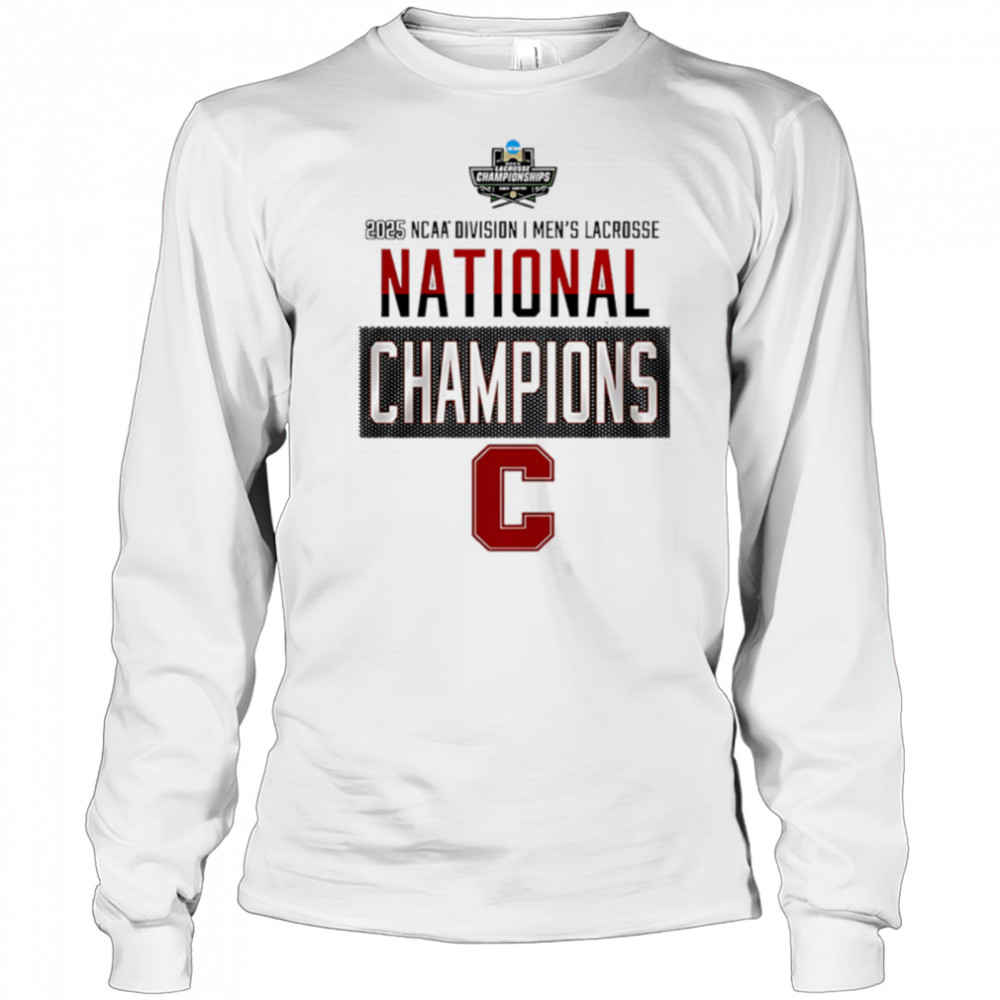 Cornell Big Red 2025 NCAA Men’s Lacrosse National Champions shirt Long Sleeved