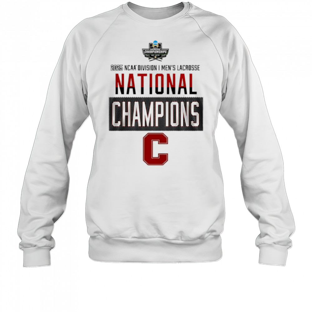 Cornell Big Red 2025 NCAA Men’s Lacrosse National Champions shirt Sweatshirt