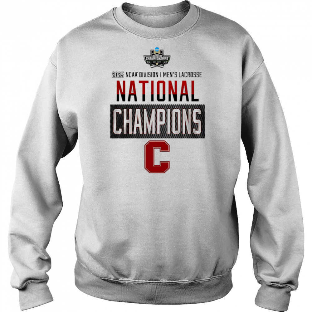 Cornell Big Red 2025 NCAA Men’s Lacrosse National Champions shirt Hoodie