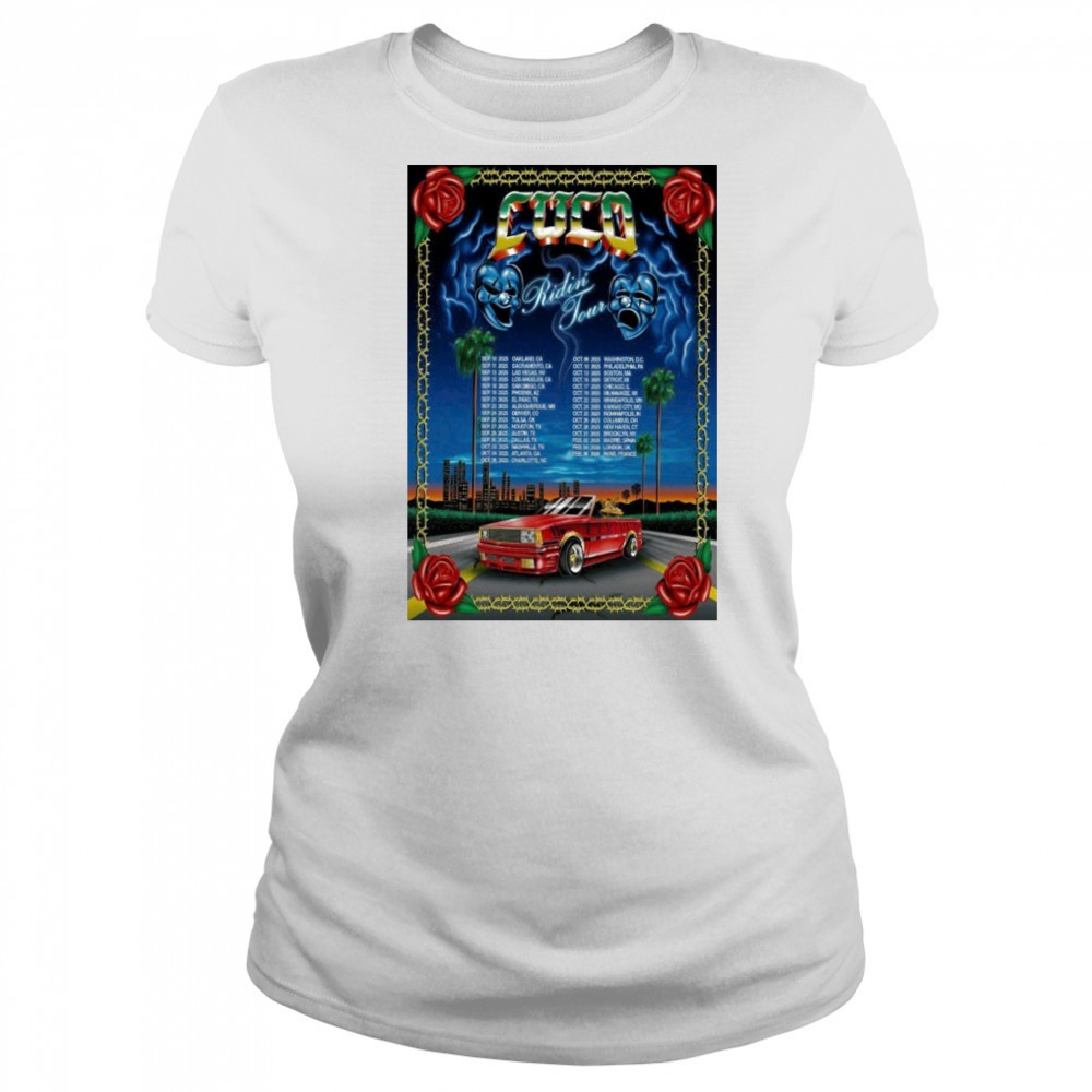 CUCO Ridin’ Tour 2025 Poster shirt Women's T-shirt