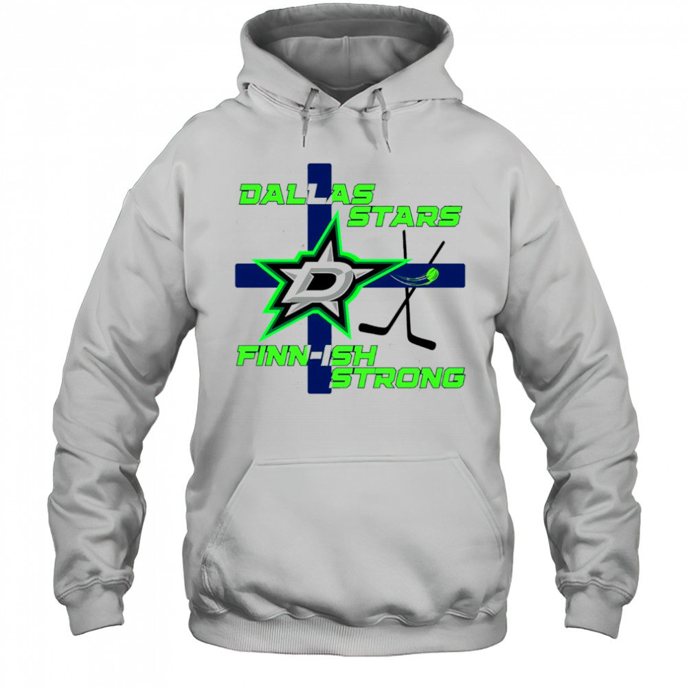 Dallas Stars Hockey NHL Champion Finnish Strong shirt Hoodie