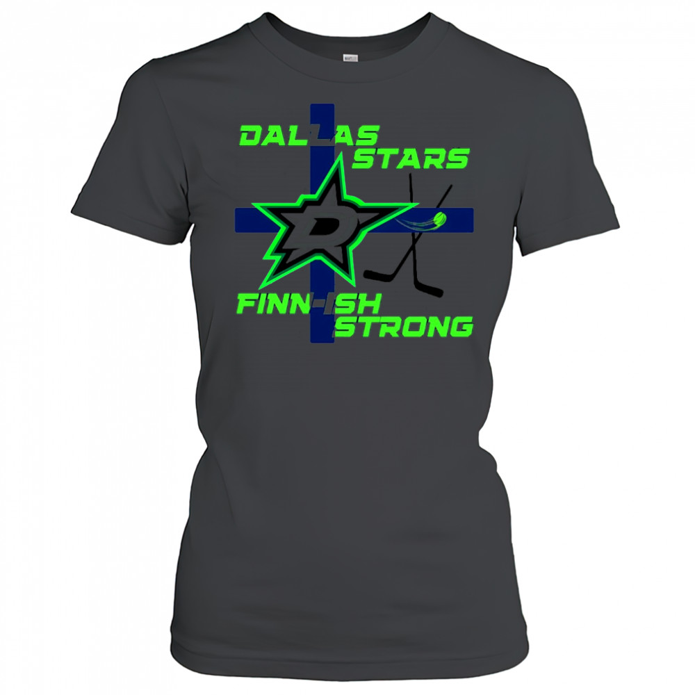 Dallas Stars Hockey NHL Champion Finnish Strong shirt Women's T-shirt