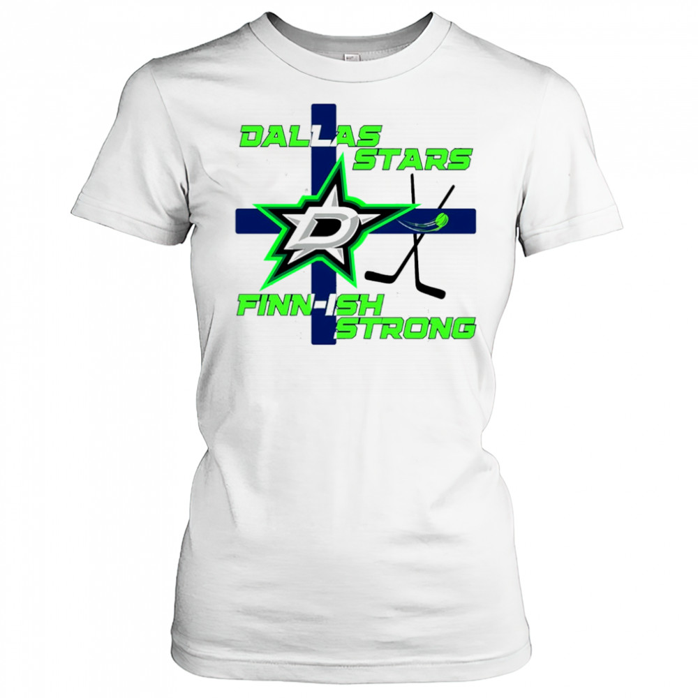 Dallas Stars Hockey NHL Champion Finnish Strong shirt Women's T-shirt