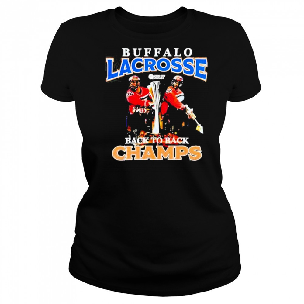 Dhane And Josh Buffalo Lacrosse Back To Back Champs Shirt Women's T-shirt