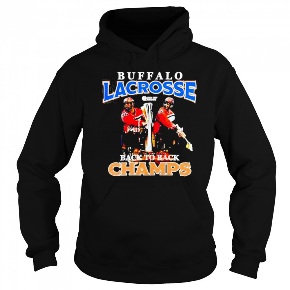 Dhane And Josh Buffalo Lacrosse Back To Back Champs Shirt Sweatshirt