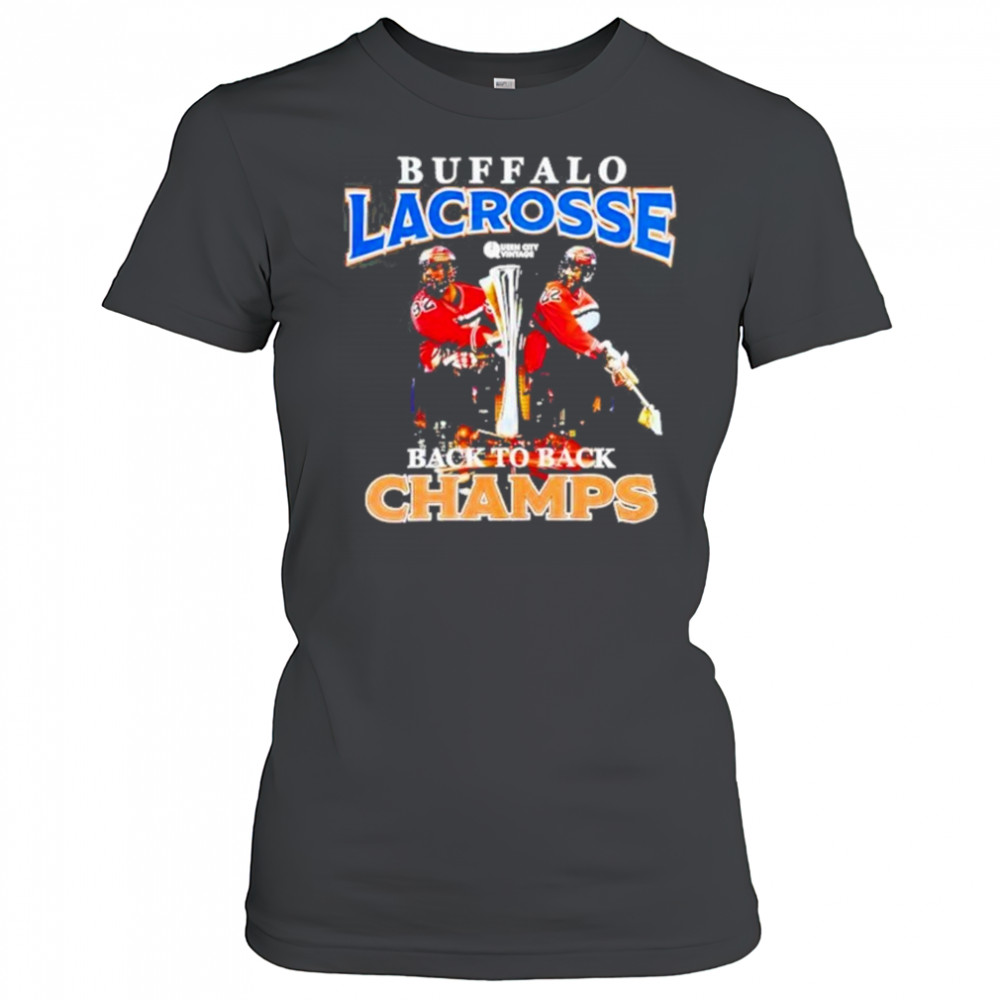 Dhane And Josh Buffalo Lacrosse Back To Back Champs Shirt Women's T-shirt