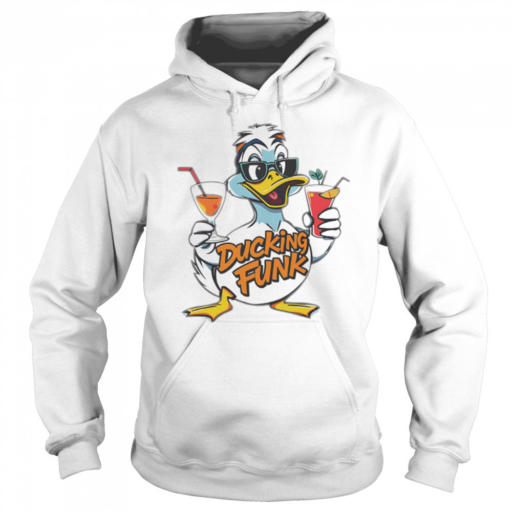 Ducking Funk Cocktails summer vibes cartoon shirt Sweatshirt