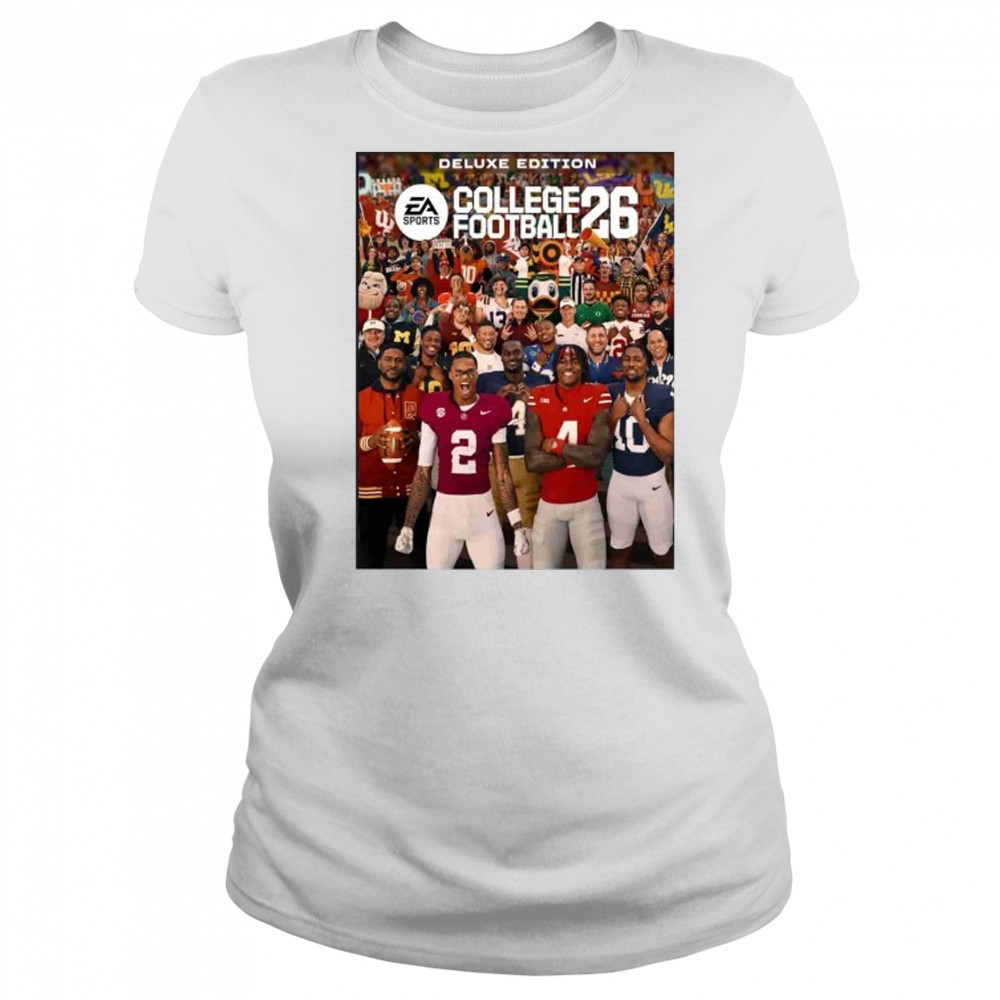 EA College Football 26 Cover Deluxe Edition Coming On July 10th 2025 shirt Women's T-shirt