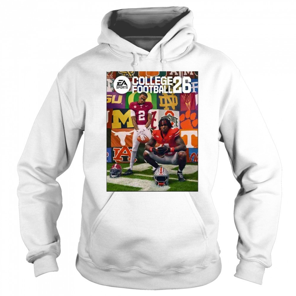 EA College Football 26 Cover Star With Ryan Williams And Jeremiah Smith shirt Sweatshirt