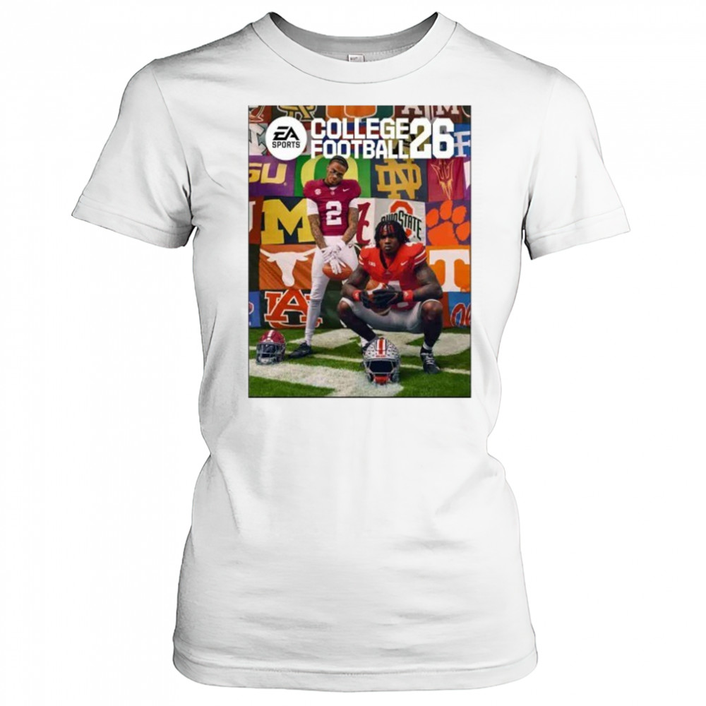 EA College Football 26 Cover Star With Ryan Williams And Jeremiah Smith shirt Women's T-shirt