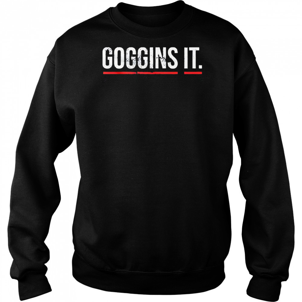 Goggins It retro shirt Hoodie