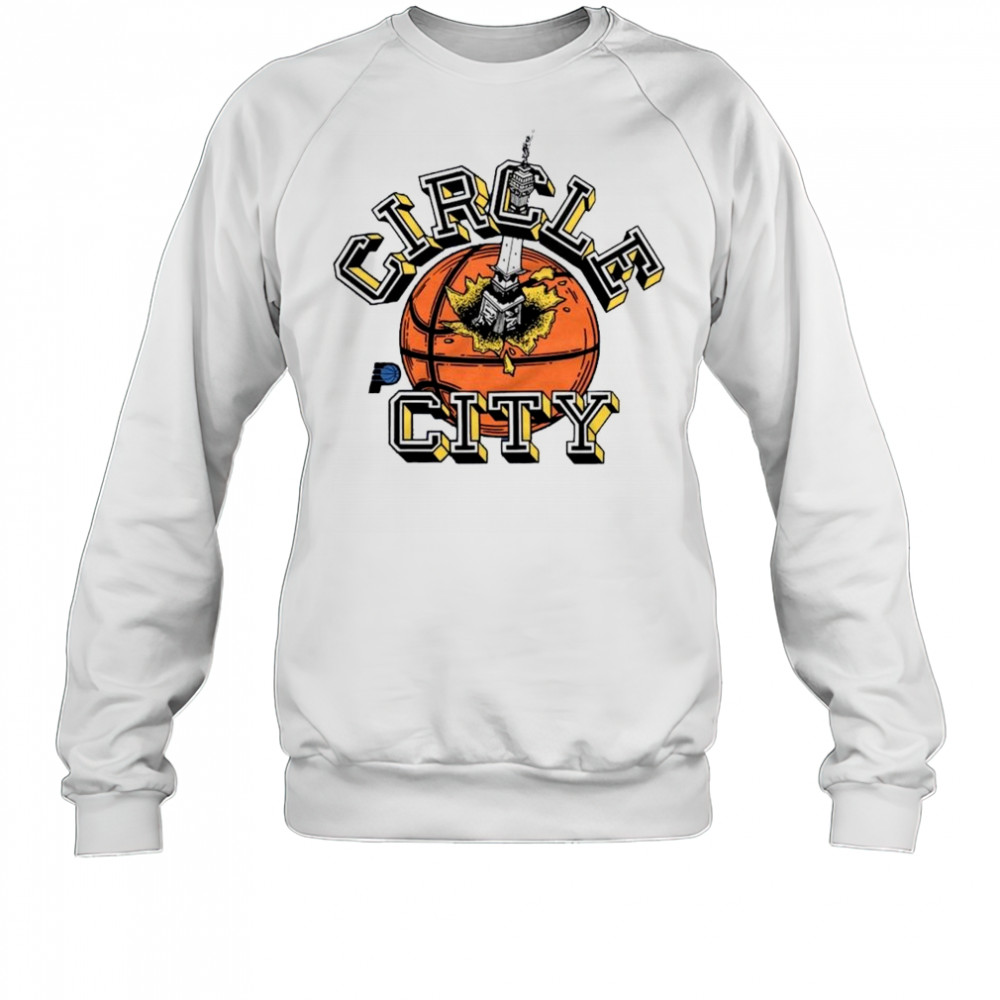 Indiana Pacers Circle City Tri-Blend Shirt Sweatshirt