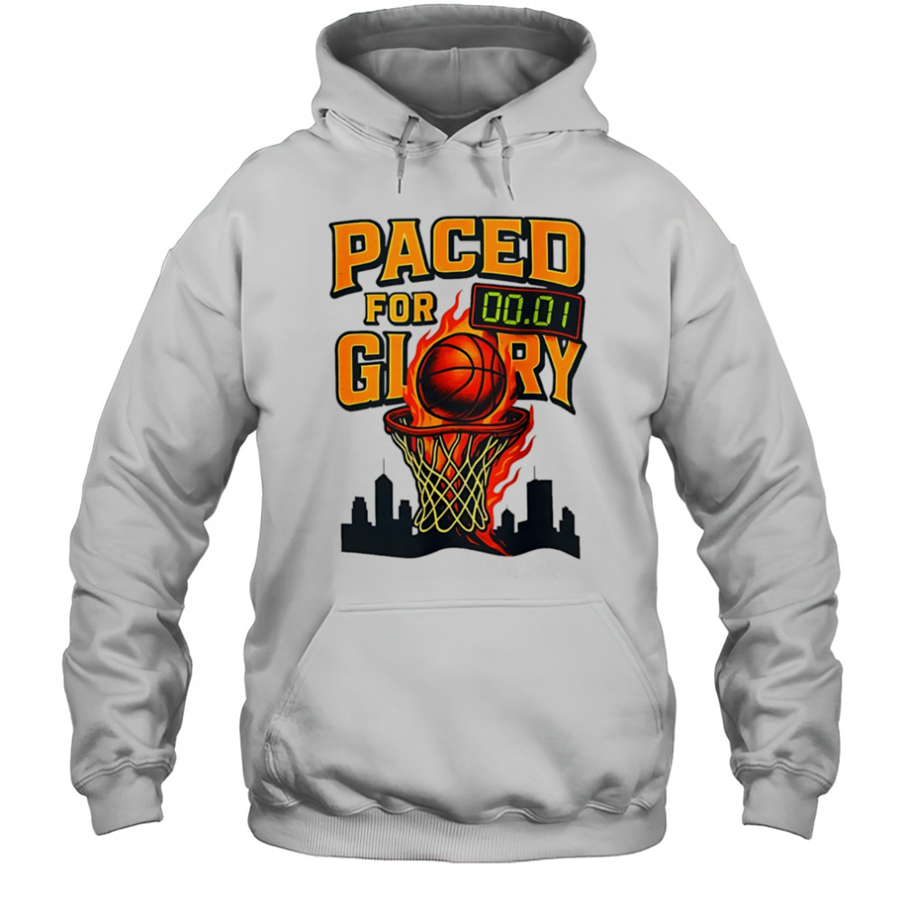 Indiana Pacers NBA Basketball fire 2025 Paced for Glory shirt Hoodie