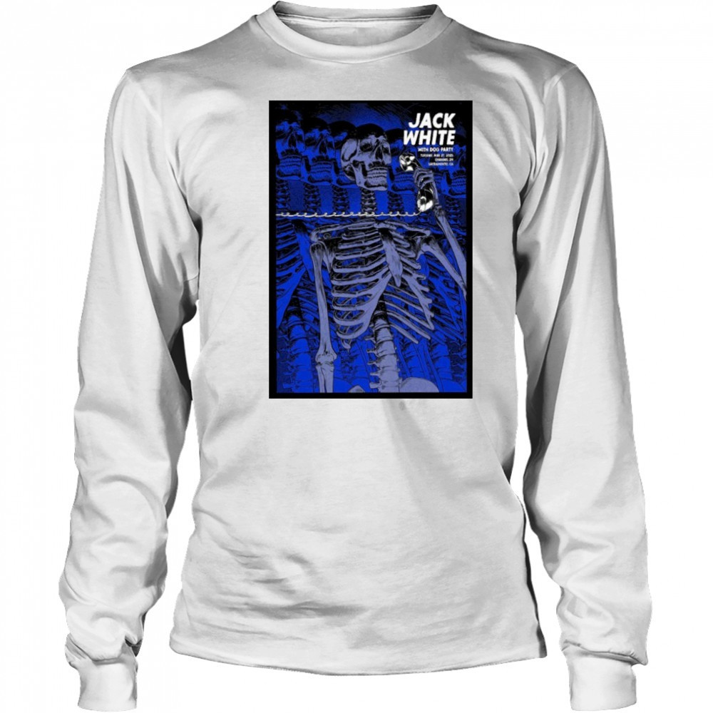 Jack White Sacramento California 2025 Poster shirt Long Sleeved