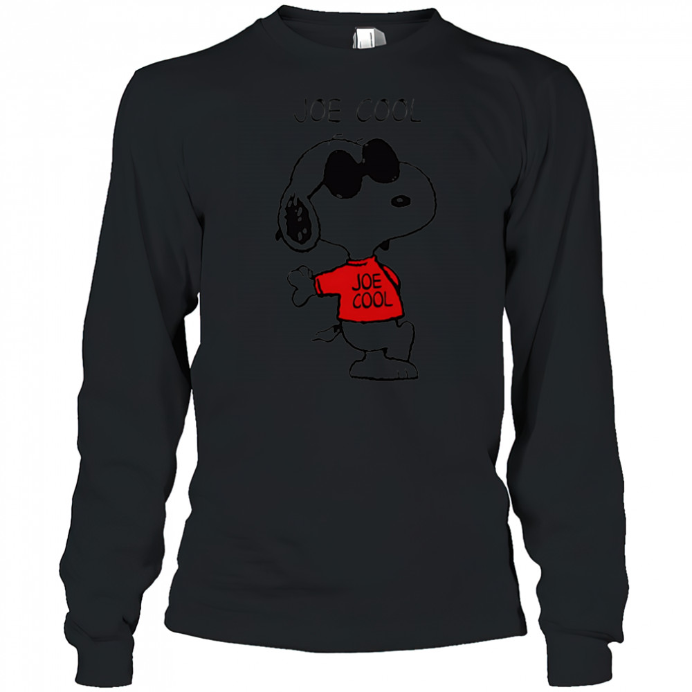 Joe Cool Snoopy shirt Long Sleeved