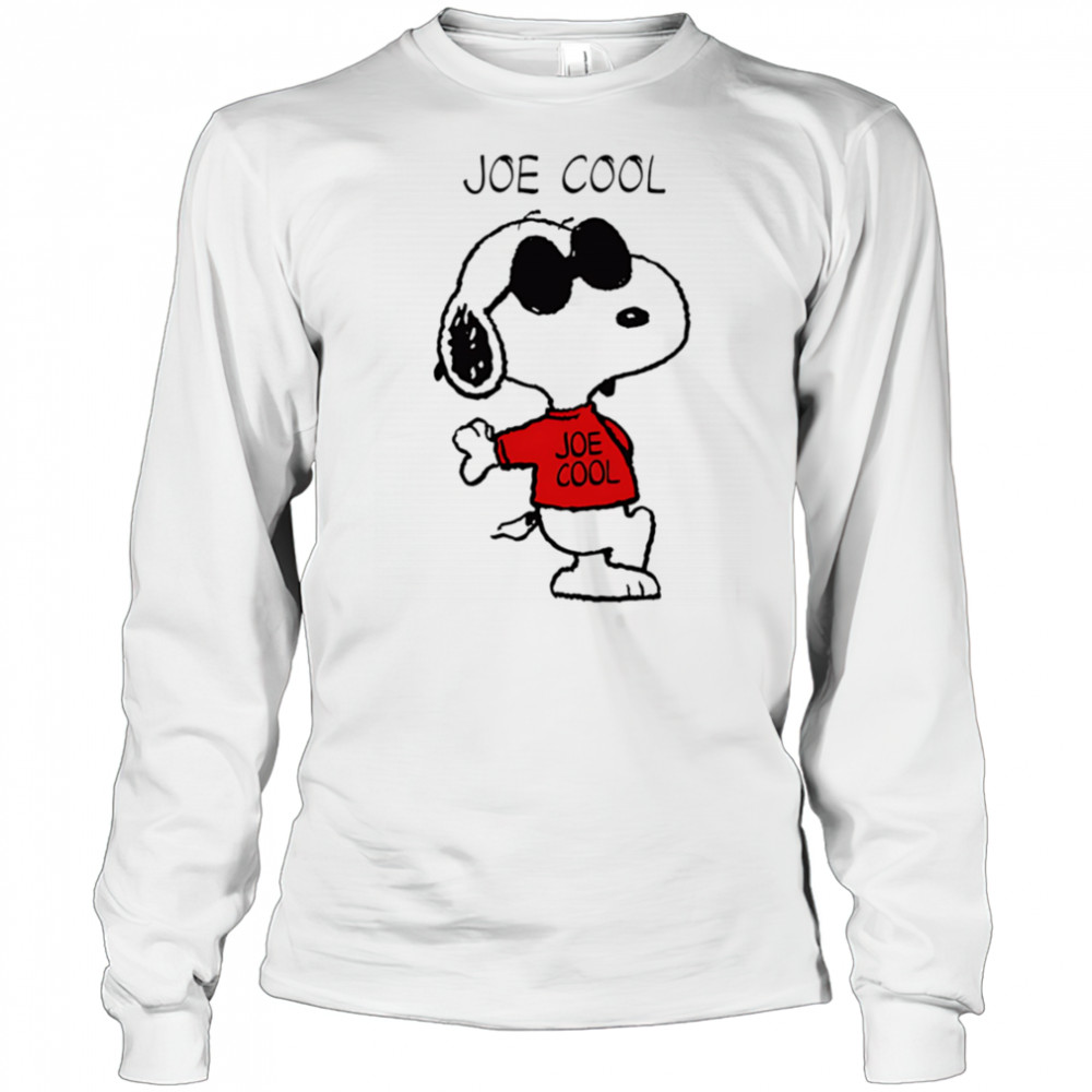 Joe Cool Snoopy shirt Long Sleeved
