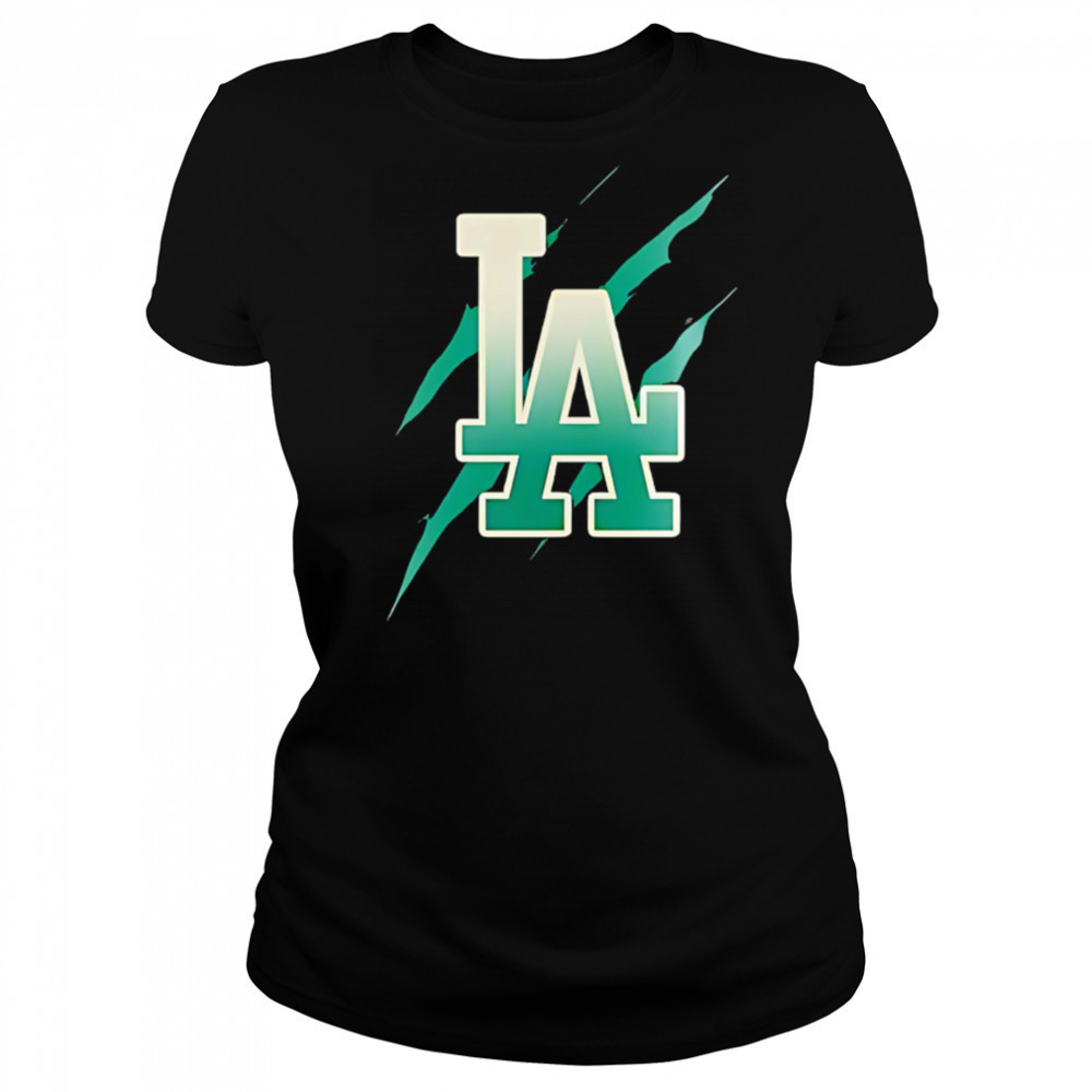 Jurassic World Rebirth Los Angeles Dodgers logo shirt Women's T-shirt