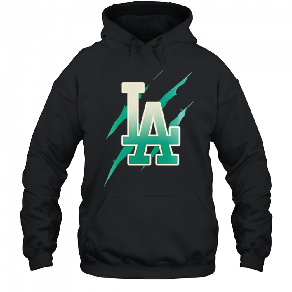 Jurassic World Rebirth Los Angeles Dodgers logo shirt Hoodie