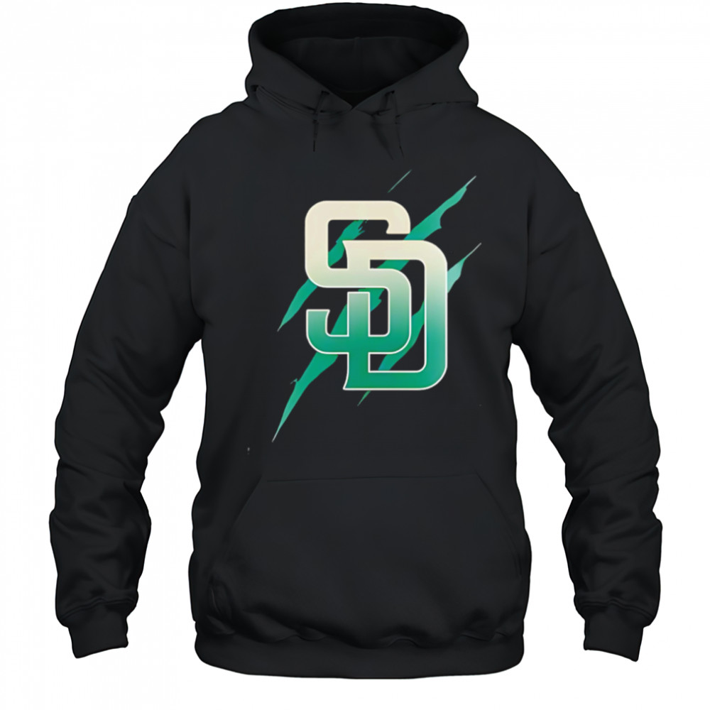 Jurassic World Rebirth San Diego Padres logo shirt Hoodie