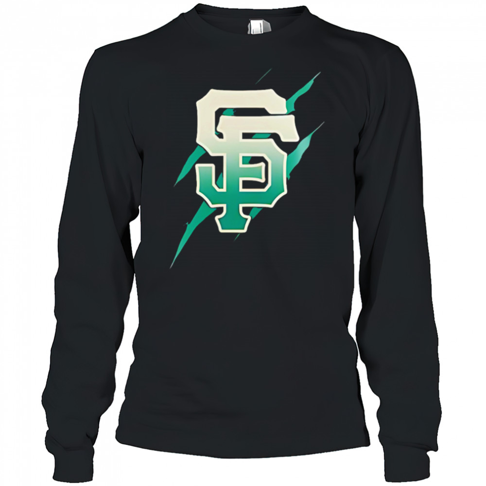Jurassic World Rebirth San Francisco Giants logo shirt Long Sleeved