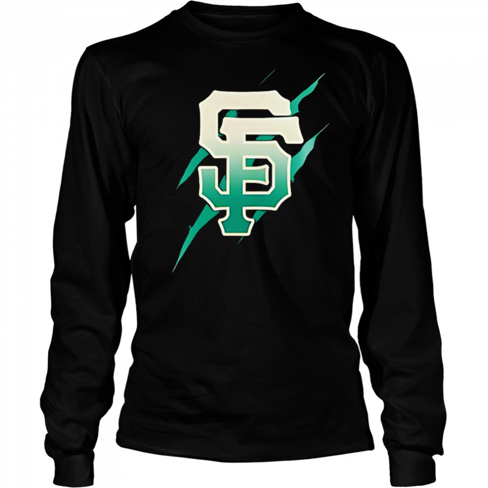 Jurassic World Rebirth San Francisco Giants logo shirt Long Sleeved