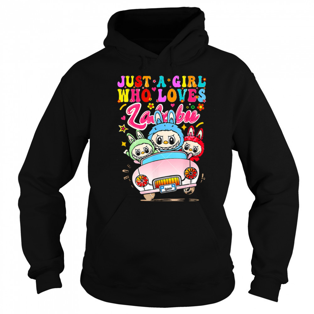 Just a Girl Who Loves Labubu Funny Labubu Driving Car shirt Sweatshirt