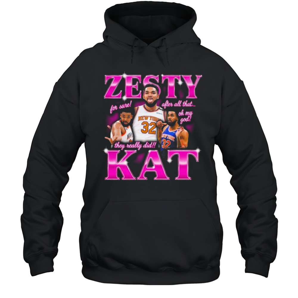 Karl Anthony Towns Zesty Kat Shirt Hoodie