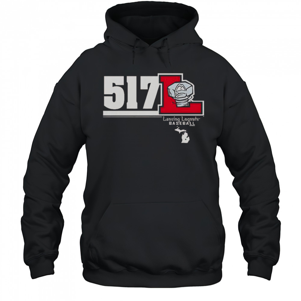 Lansing Lugnuts 517 T-Shirt Hoodie