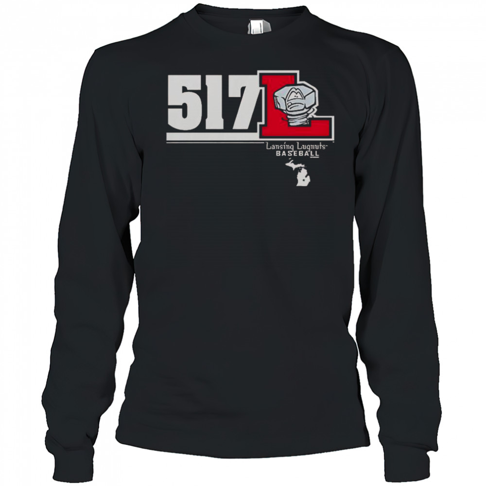Lansing Lugnuts 517 T-Shirt Long Sleeved