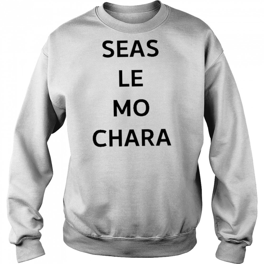 Le Boom Wearing Seas Le Mo Chara shirt Hoodie