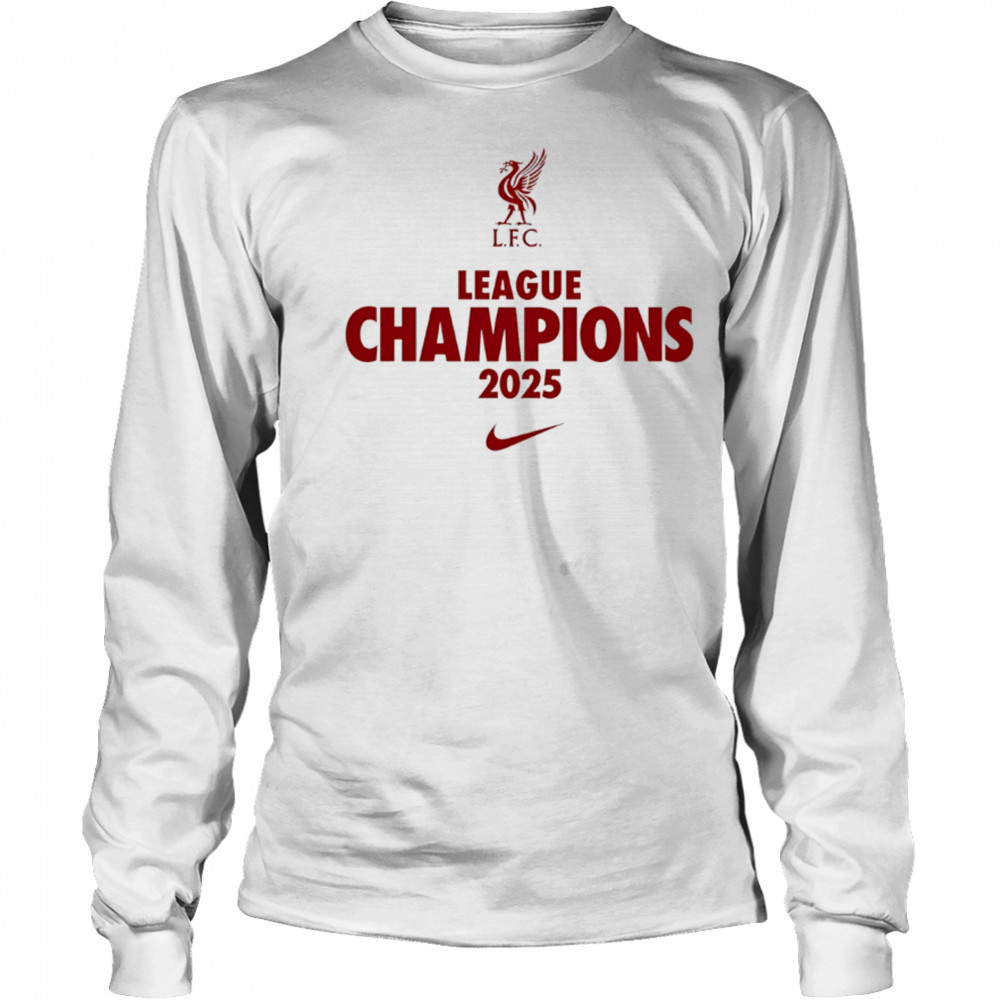 LFC League Champions 2025 shirt Long Sleeved