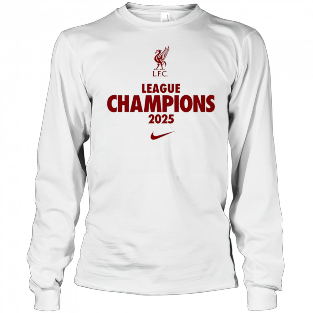 LFC League Champions 2025 shirt Long Sleeved