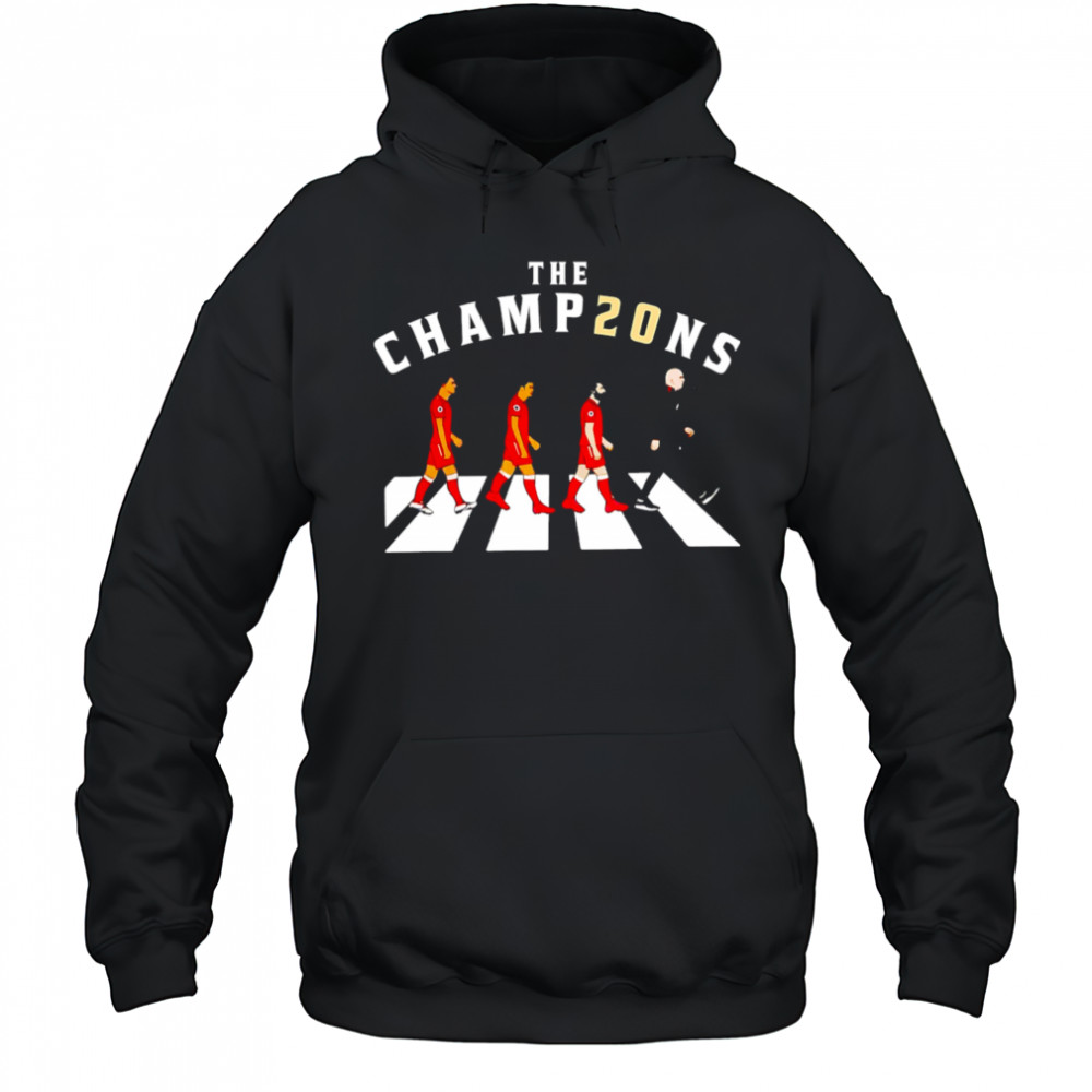 Liverpool Champions Of England 2025 shirt Hoodie