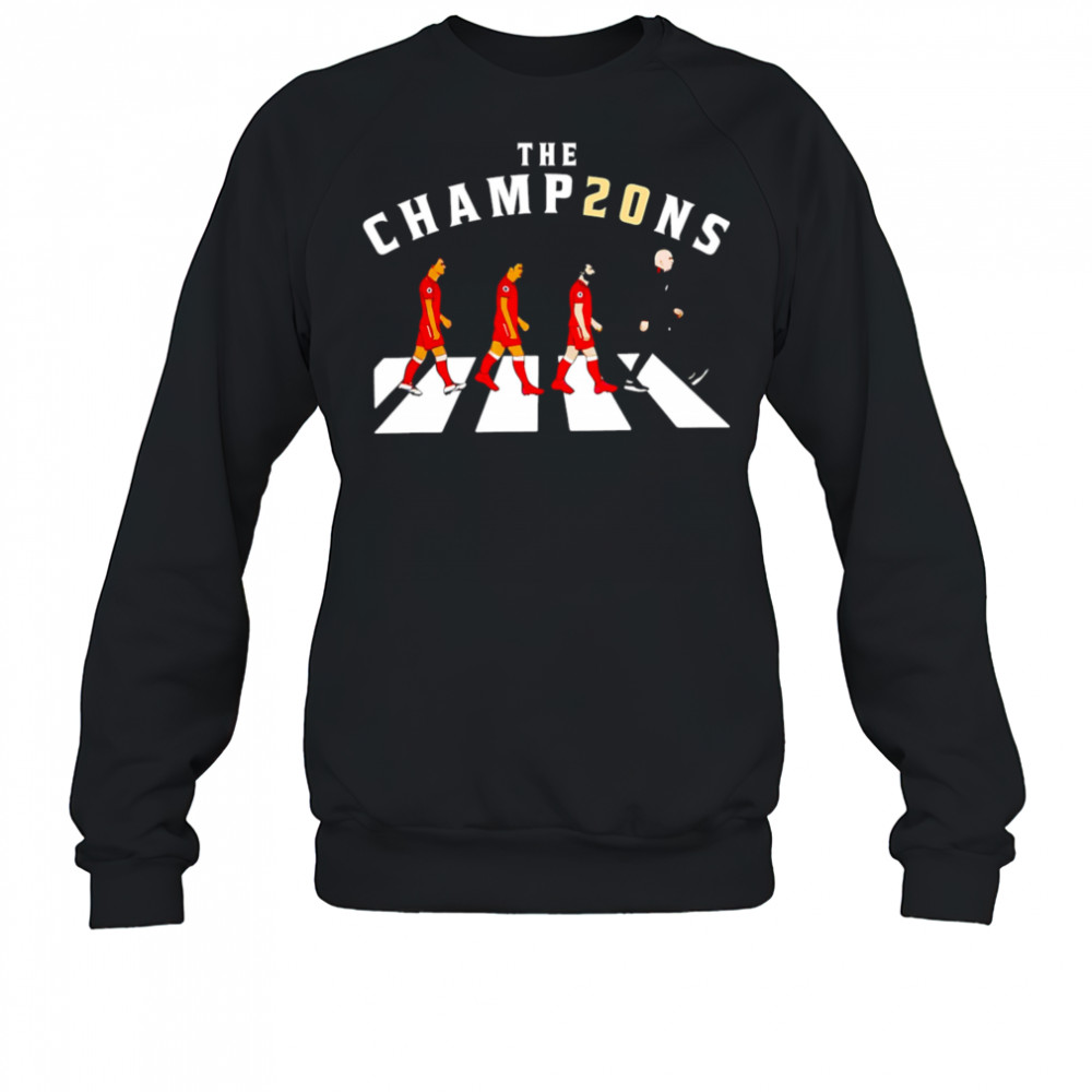 Liverpool Champions Of England 2025 shirt Sweatshirt