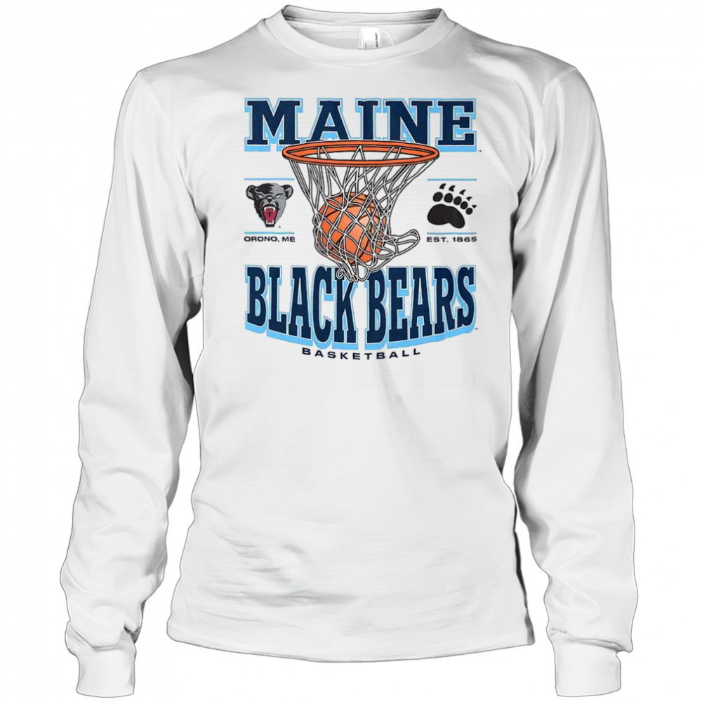 Maine Black Bears Game Time T-Shirt Long Sleeved