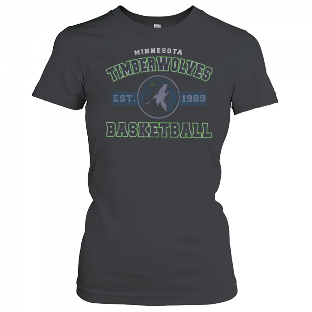 Majestic Threads Navy Minnesota Timberwolves T-Shirt Women's T-shirt