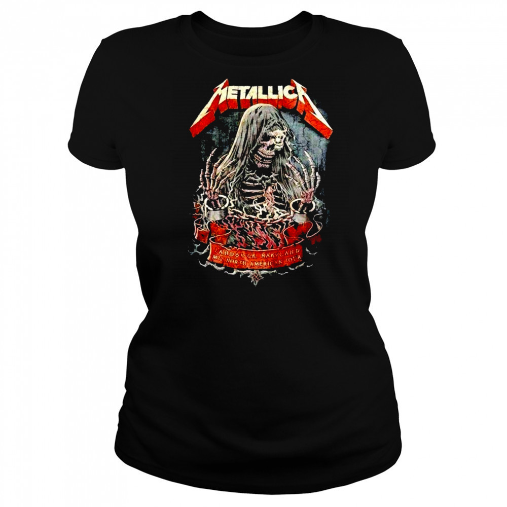 Metallica M72 Landover At Northwest Stadium Washington DC United States On May 28 2025 shirt Women's T-shirt