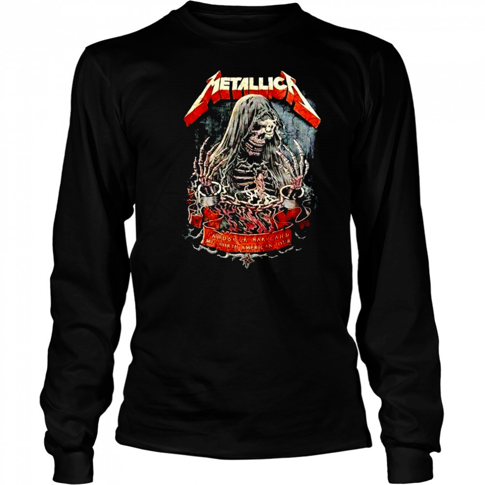 Metallica M72 Landover At Northwest Stadium Washington DC United States On May 28 2025 shirt Long Sleeved