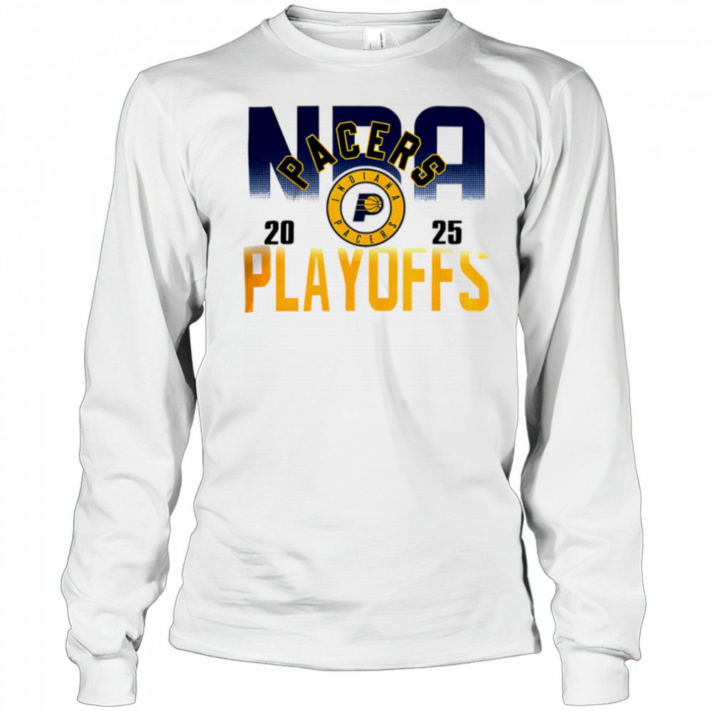 Nba Official Indiana Pacers 2025 Playoffs shirt Long Sleeved