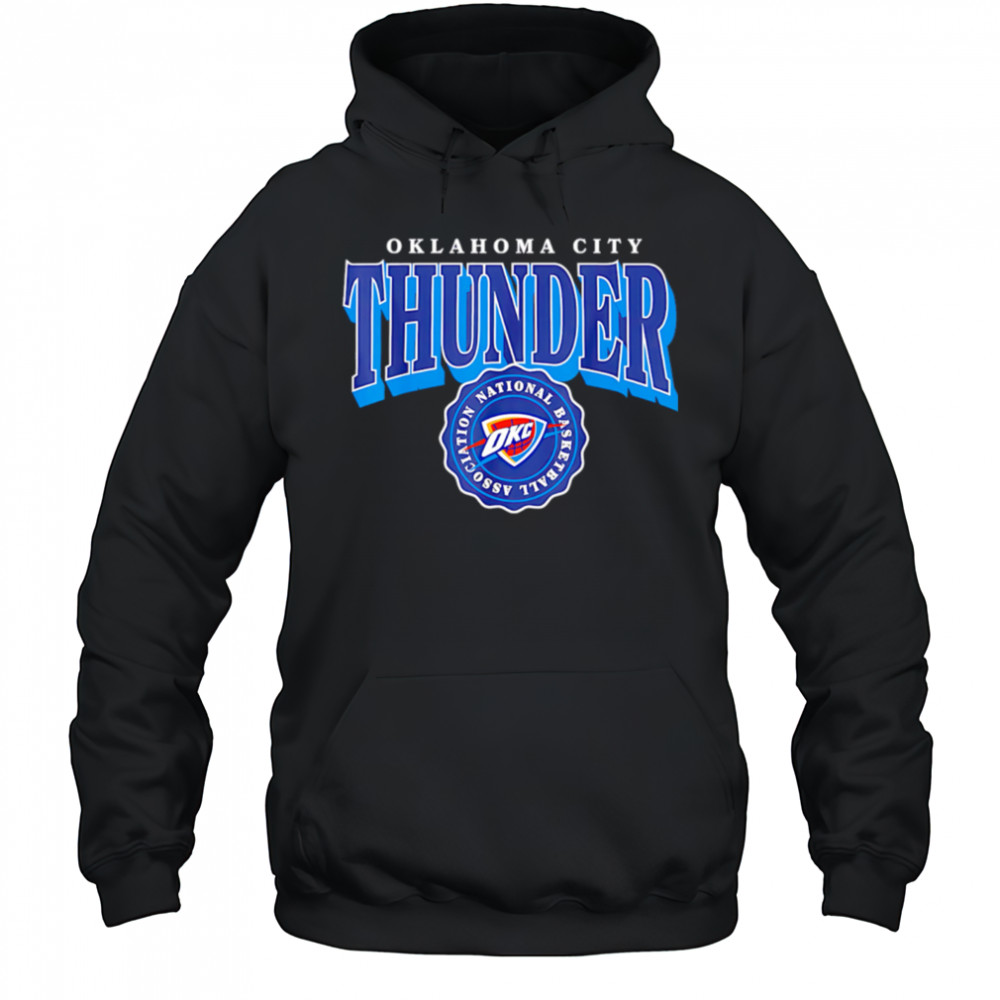 NBA Oklahoma City Thunder Arched Crest shirt Hoodie