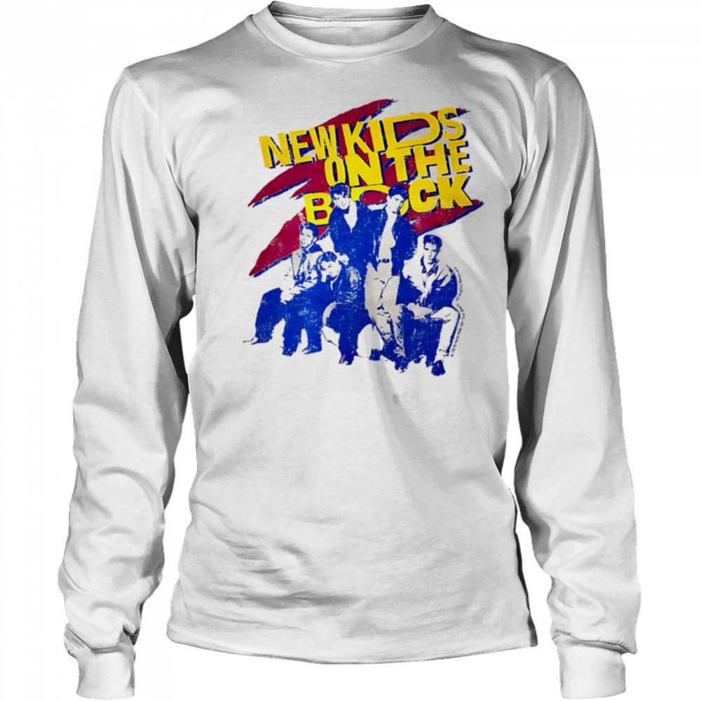 New Kids On The Back vintage shirt Long Sleeved
