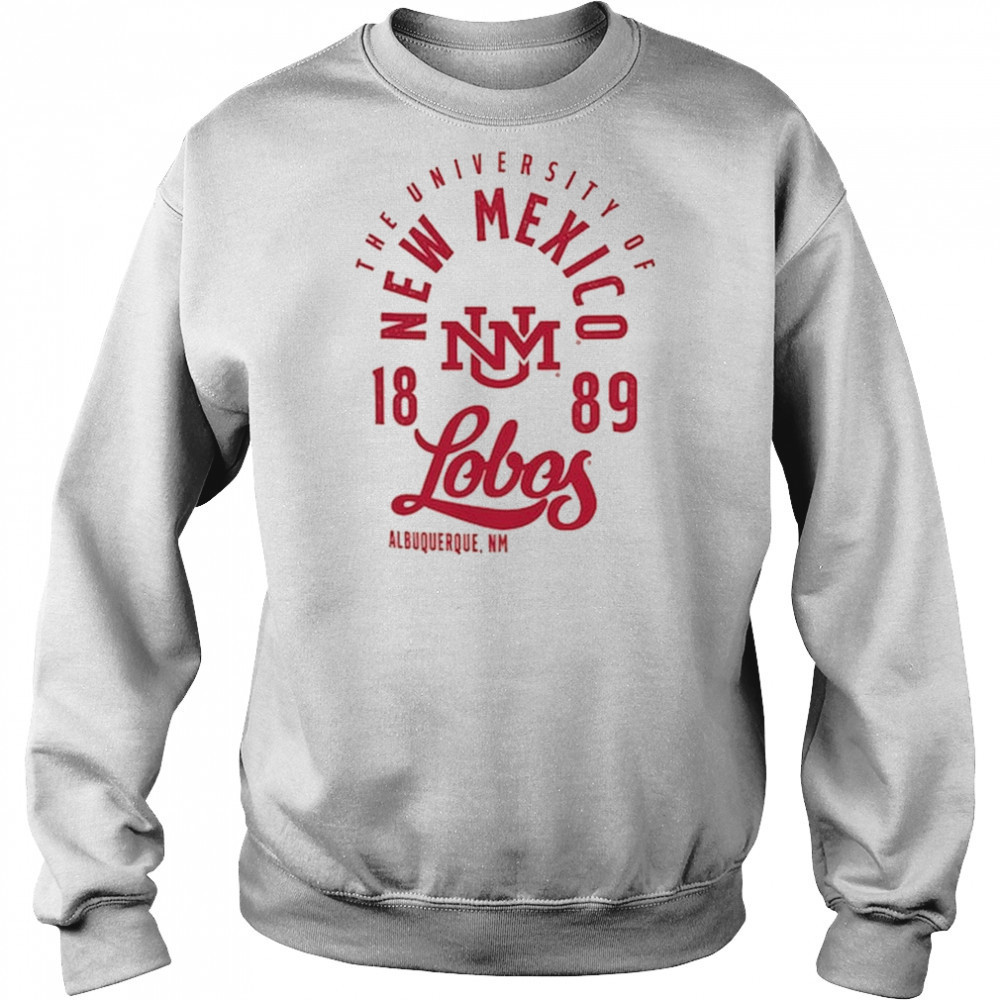 New Mexico Lobos Comfort Colors Mascot Overlay T-Shirt Hoodie