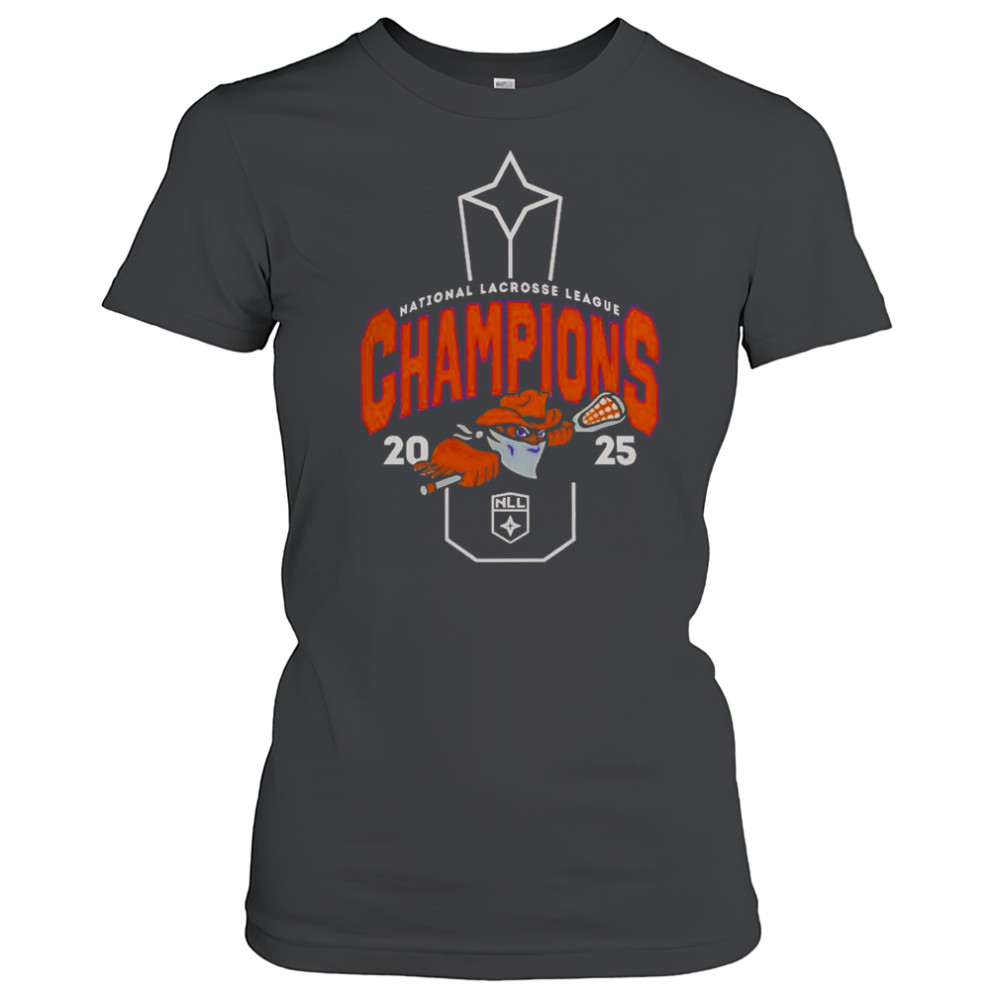 NLL Buffalo Bandits 2025 NLL Cup Champions T-Shirt Women's T-shirt