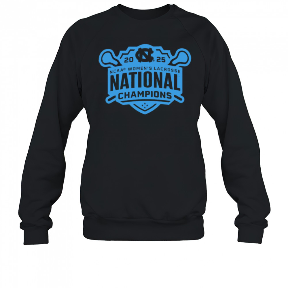 North Carolina Tar Heels 2025 NCAA Division I Women’s Lacrosse National Champions shirt Sweatshirt