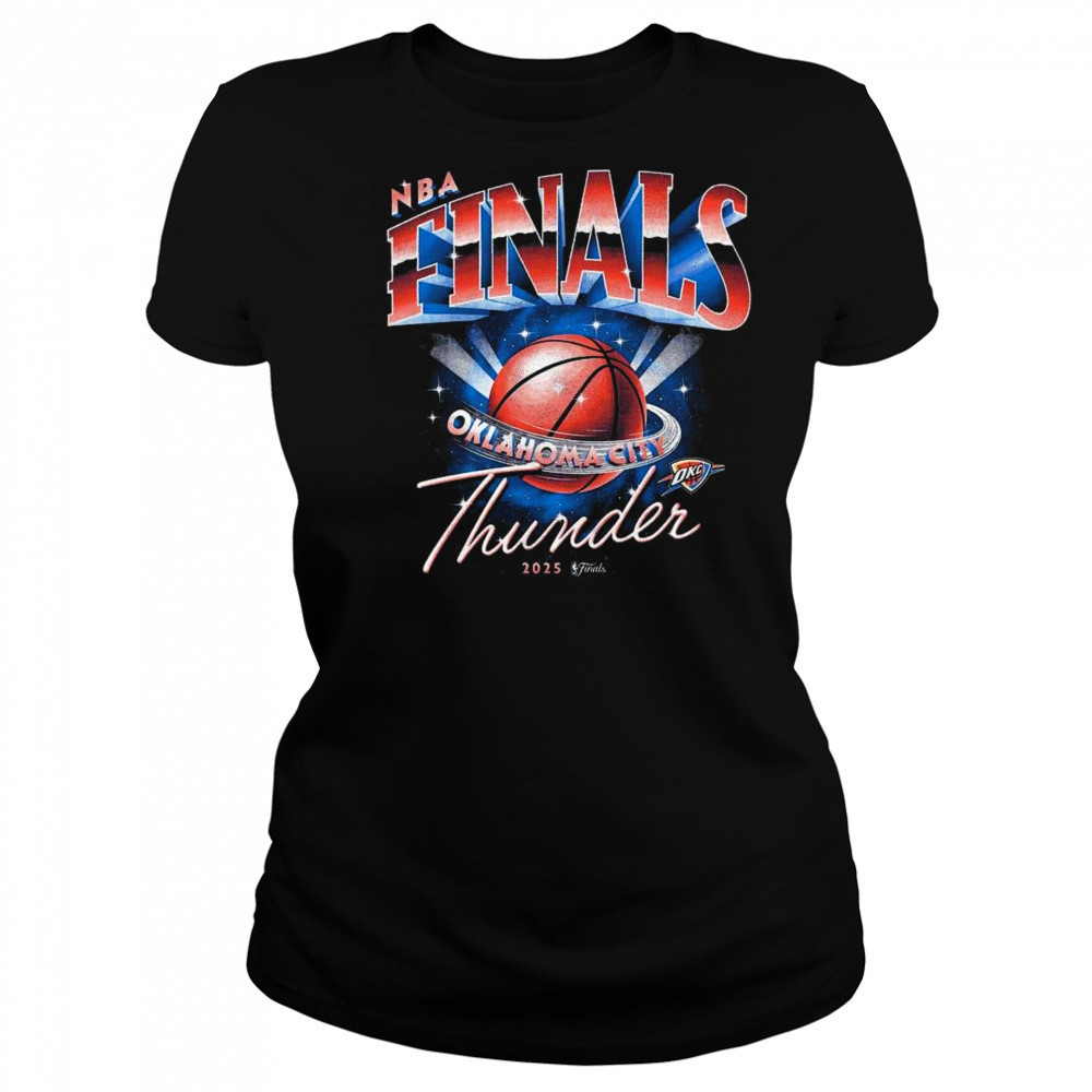 OKC Thunder 2025 NBA Finals Space Shirt Women's T-shirt