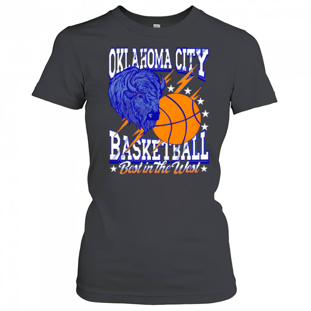 Oklahoma City Basketball Best in the West shirt Women's T-shirt