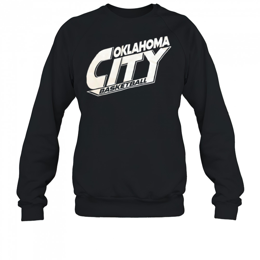 Oklahoma City basketball shirt Sweatshirt